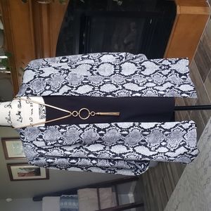 NYCC Snakeskin Print Blazer